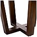 Tavolino In Legno E Madreperla Marrone D36x40h Cm - Foto miniatura 6