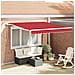Tenda Retrattile Rosso 300 x 250 cm Poliestere e Metallo - Foto miniatura 2