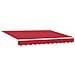 Tenda Retrattile Rosso 300 x 250 cm Poliestere e Metallo - Foto miniatura 5