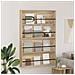 Scaffale per riviste 2 pcs Rovere Sonoma 100 x 12 x 70 cm - Foto miniatura 2