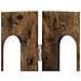 Recinto pieghevole per animali 2 pcs Quercia Affumicata - Foto miniatura 5
