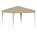 Tenda per feste a pop-up 288 x 288 x 245 cm Crema - Foto miniatura 1