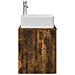 Mobile Lavabo da Parete Rovere Fumo 49,5 x 41 x 63 cm - Foto miniatura 3
