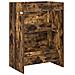 Mobiletto da Bagno Sotto Lavabo Rovere Fumo 56 x 37,5 x 81 cm - Foto miniatura 5