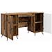 Scrivania Legno antico 142,5 x 50 x 75 cm Legno ingegnerizzato - Foto miniatura 3