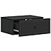 Armadio da Notte con cassetto 2 pcs Nero 49 x 34,5 x 20 cm - Foto miniatura 4