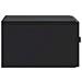 Armadio da Notte con cassetto 2 pcs Nero 49 x 34,5 x 20 cm - Foto miniatura 6