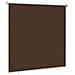 Tenda a Rullo Esterno Blocco UV 90% Marrone 120 x 230 cm HDPE - Foto miniatura 4