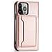 Custodia Magnetica Per Carte Iphone 13 Pro Pouch Portacarte Rosa - Foto miniatura 4