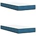 Letto con Contenitore Blu Scuro 200 x 200 cm Velluto - Foto miniatura 6