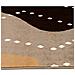 Tappeto moderno per arredo interno camera e salotto misura 120 x 170 beige - Foto miniatura 5