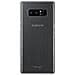 Clear Cover Galaxy Note 8 Sottile D'origine Nero Traslucido - Foto miniatura 2
