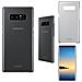 Clear Cover Galaxy Note 8 Sottile D'origine Nero Traslucido - Foto miniatura 3