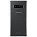 Clear Cover Galaxy Note 8 Sottile D'origine Nero Traslucido - Foto miniatura 4