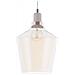 Lampadario In Vetro Ambrato Santon - Foto miniatura 1