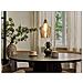 Lampadario In Vetro Ambrato Santon - Foto miniatura 26