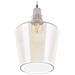 Lampadario In Vetro Ambrato Santon - Foto miniatura 27