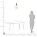 Lampadario In Vetro Ambrato Santon - Foto miniatura 17