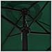 Ombrellone Da Esterni Con Palo In Alluminio 460x270 Cm Verde - Foto miniatura 2