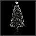 Albero di Natale Preilluminato con Supporto 120 cm Fibra Ottica - Foto miniatura 3