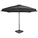 Ombrellone Da Esterni Con Base Portatile Antracite - Foto miniatura 1