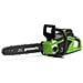 Motosega Brushless Greenworks 40v - 35 Cm - Senza Batteria E Caricatore - Gd40cs15 - Foto miniatura 2