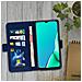 Custodia Oppo A9 2020 / A5 2020 Portacarte Funzione Supporto Video Blu - Foto miniatura 2