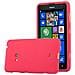 Custodia Compatibile Con Nokia Lumia 625 In Frost Rosso - Coperchio Protettivo In Silicone Tpu Flessibile - Foto miniatura 1