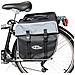 Borsa Per Bicicletta Con Strisce Catarifrangenti 35 L - Nero - Foto miniatura 7