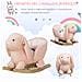 Dondolo Giocattolo A Forma Di Coniglio Rosa Per Bambini 18-36 Mesi - Foto miniatura 4