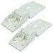 C6aew C4 Petto Freezer Door Coperchio Frontale Cerniere (confezione Da 2)  - Foto miniatura 3