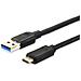 128343 Cavo USB 0,25 m USB C USB A Nero - Foto miniatura 1