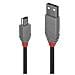 36725 5m USB A Mini-USB B Maschio Maschio Nero cavo USB - Foto miniatura 1