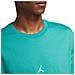 T-shirt Da Uomo Essentials Flight 23 Verde Taglia L Cod Dm1428-392 - Foto miniatura 2