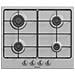 Piano Cottura GM642XF a Gas 4 Fuochi Gas Colore Acciaio Inox - Foto miniatura 1