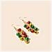 Jingle Bell, Orecchini Natalizi 1 Paio Multicolor - Foto miniatura 3