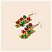 Jingle Bell, Orecchini Natalizi 1 Paio Multicolor - Foto miniatura 5