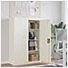 Armadio Classificatore Bianco 90x40x140 Cm In Acciaio - Foto miniatura 1