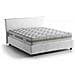 Letto Matrimoniale Bernadette, Letto Contenitore Con Rivestimento In Tessuto, 100% Made In Italy, Apertura Frontale, Con Materasso Cm 140x200 Incluso, Bianco - Foto miniatura 2