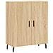 Credenza Rovere Sonoma 69,5x34x90 Cm In Legno Multistrato - Foto miniatura 2