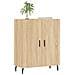 Credenza Rovere Sonoma 69,5x34x90 Cm In Legno Multistrato - Foto miniatura 3