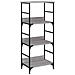 Libreria Grigio Sonoma 50x33x117,5 Cm In Legno Multistrato - Foto miniatura 2
