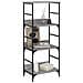 Libreria Grigio Sonoma 50x33x117,5 Cm In Legno Multistrato - Foto miniatura 3