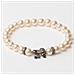 Bracciale Donna Lancaster Jla-br-frog-4-wh Marrone Bianco Argento Puro 16 Mm - Foto miniatura 1