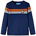 Maglietta Da Bambino A Maniche Lunghe Blu Marino 128 - Foto miniatura 1