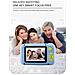 Fl1 Kids Hd 1080p Flip Lens Photo & Video Camera Microsd 2''lcd Color Screen Blue - Foto miniatura 7