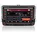 Autoradio 2 Din Per Vw Volkswagen Golf 5 6 Polo Passat Skoda Seat Tiguan 7 Pollici Con Gps Navigatore Car Radio Comandi Al Volante Bt Cd Dvd Sd Usb Rds - Foto miniatura 1