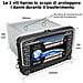 Autoradio 2 Din Per Vw Volkswagen Golf 5 6 Polo Passat Skoda Seat Tiguan 7 Pollici Con Gps Navigatore Car Radio Comandi Al Volante Bt Cd Dvd Sd Usb Rds - Foto miniatura 2