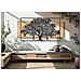 Pannello Da Muro Tree Ferro E Wood Set 3pz Cm 176x2x90 (63x2x90-50x2x90) - Foto miniatura 4