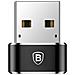 Adattatore Da Usb-c A Usb-a 2.0 Ricarica 5a E Sincronizzazione 480 Mb/s, Nero - Foto miniatura 2